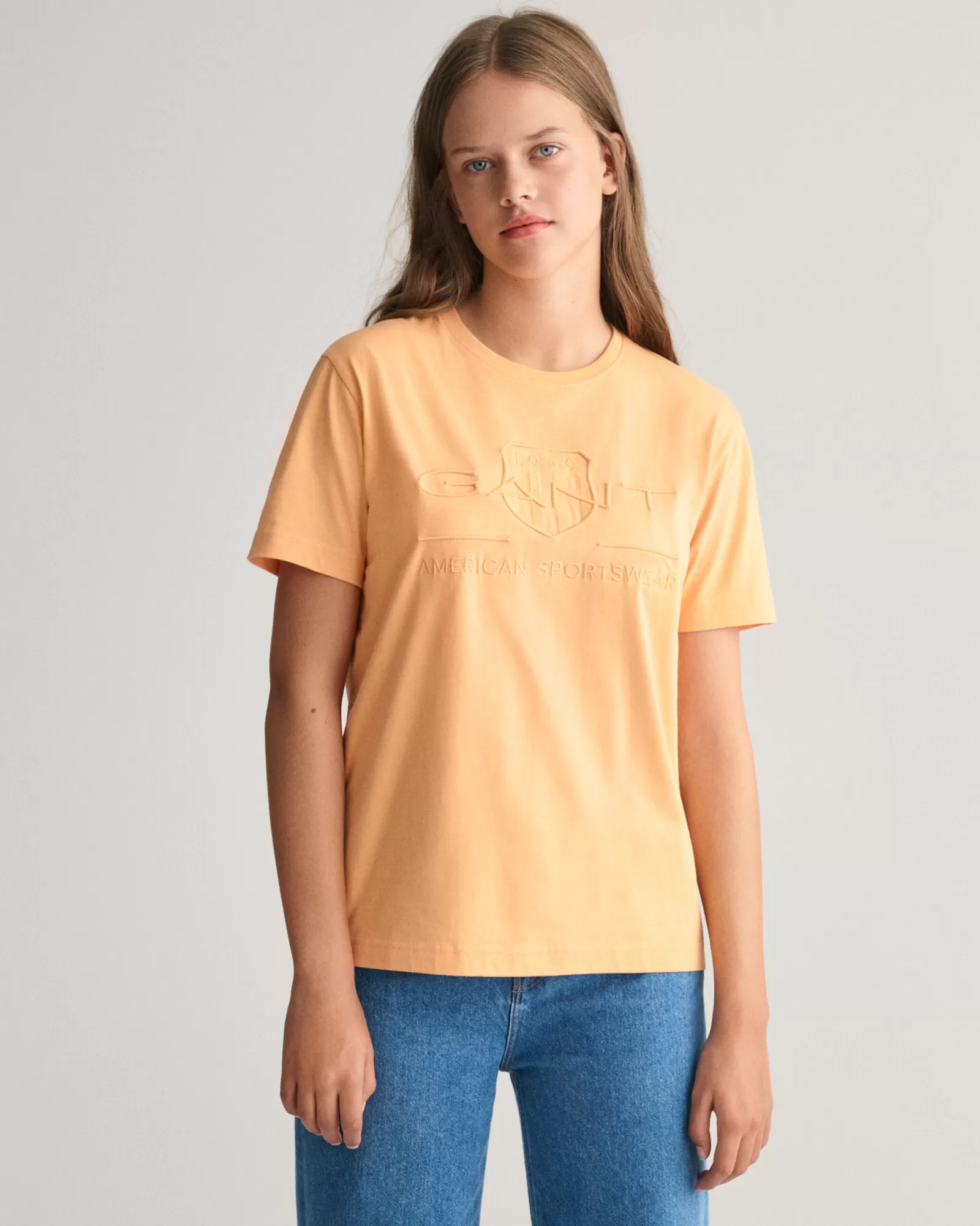 GANT Teens Tonal Shield T-Shirt | Barn T-Shirts & Pikéer