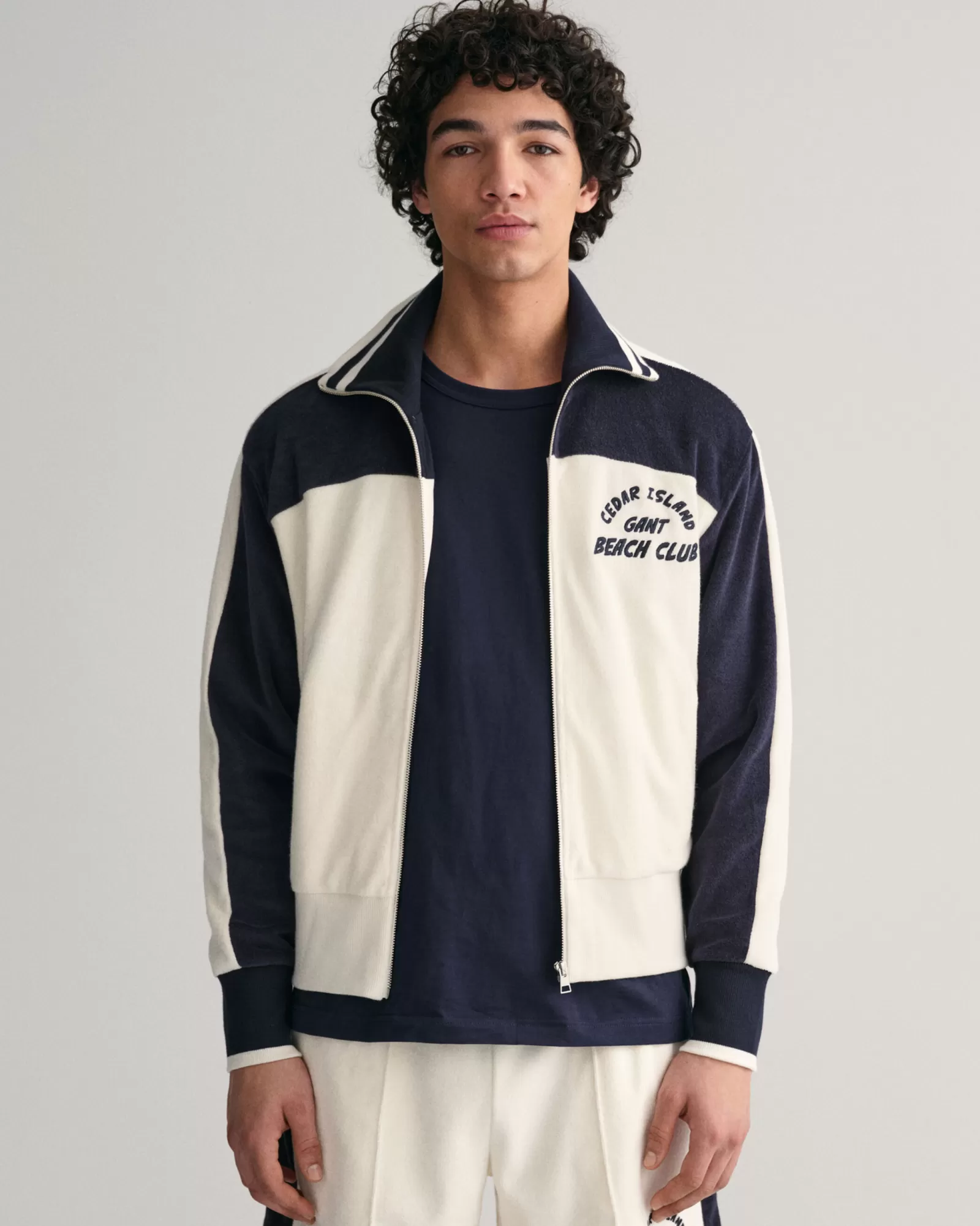 GANT Terry Cloth Zip Jacket | Hoodies & Tröjor