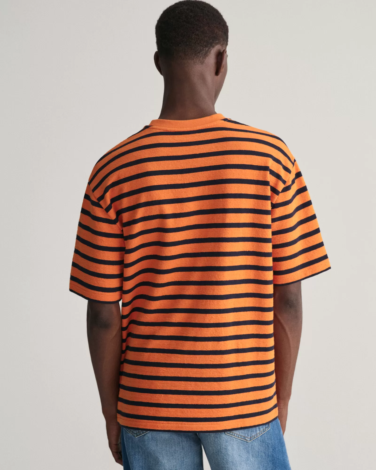 GANT Textured Striped T-Shirt | T-shirts