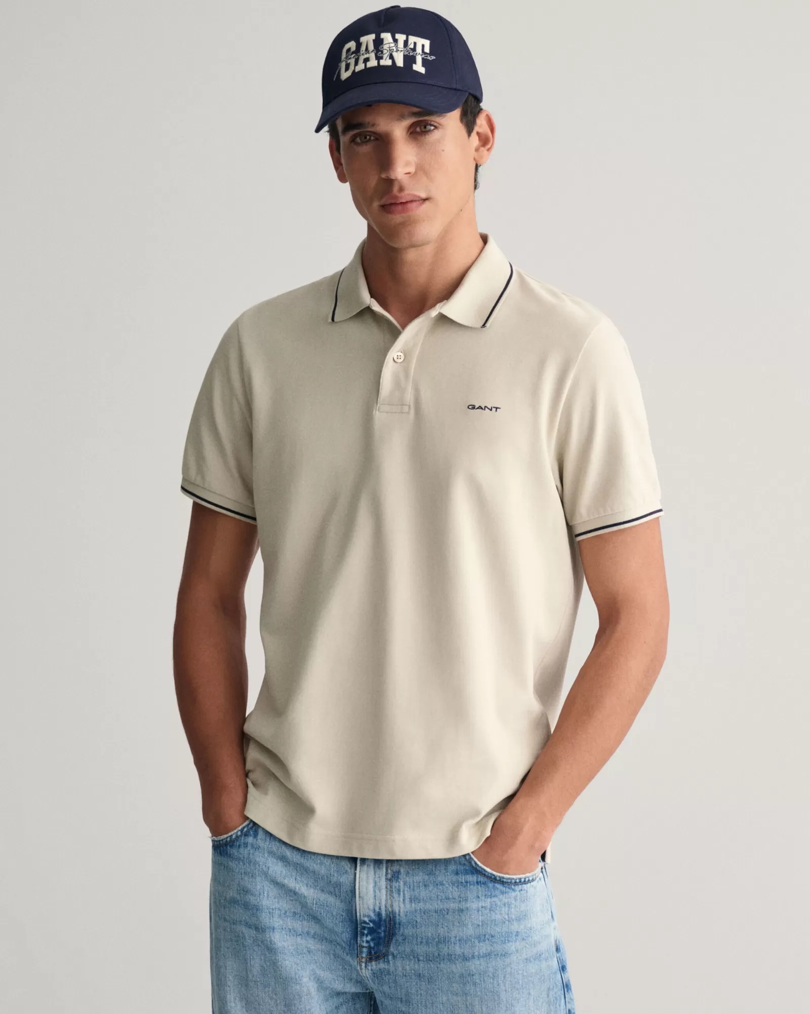 GANT Tipped Piqué Polo Shirt | Pikéer