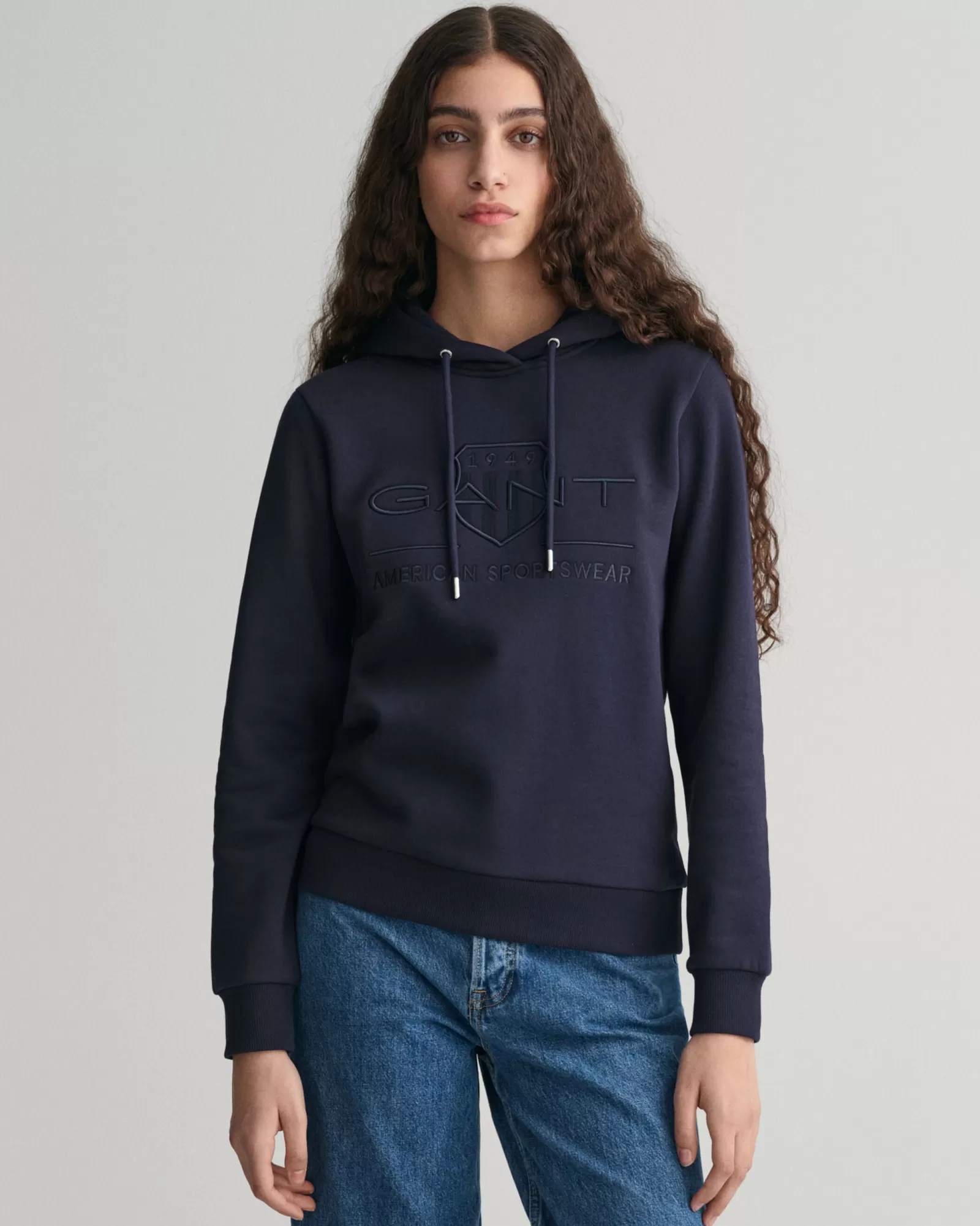 GANT Tonal Archive Shield Hoodie | Hoodies & Tröjor