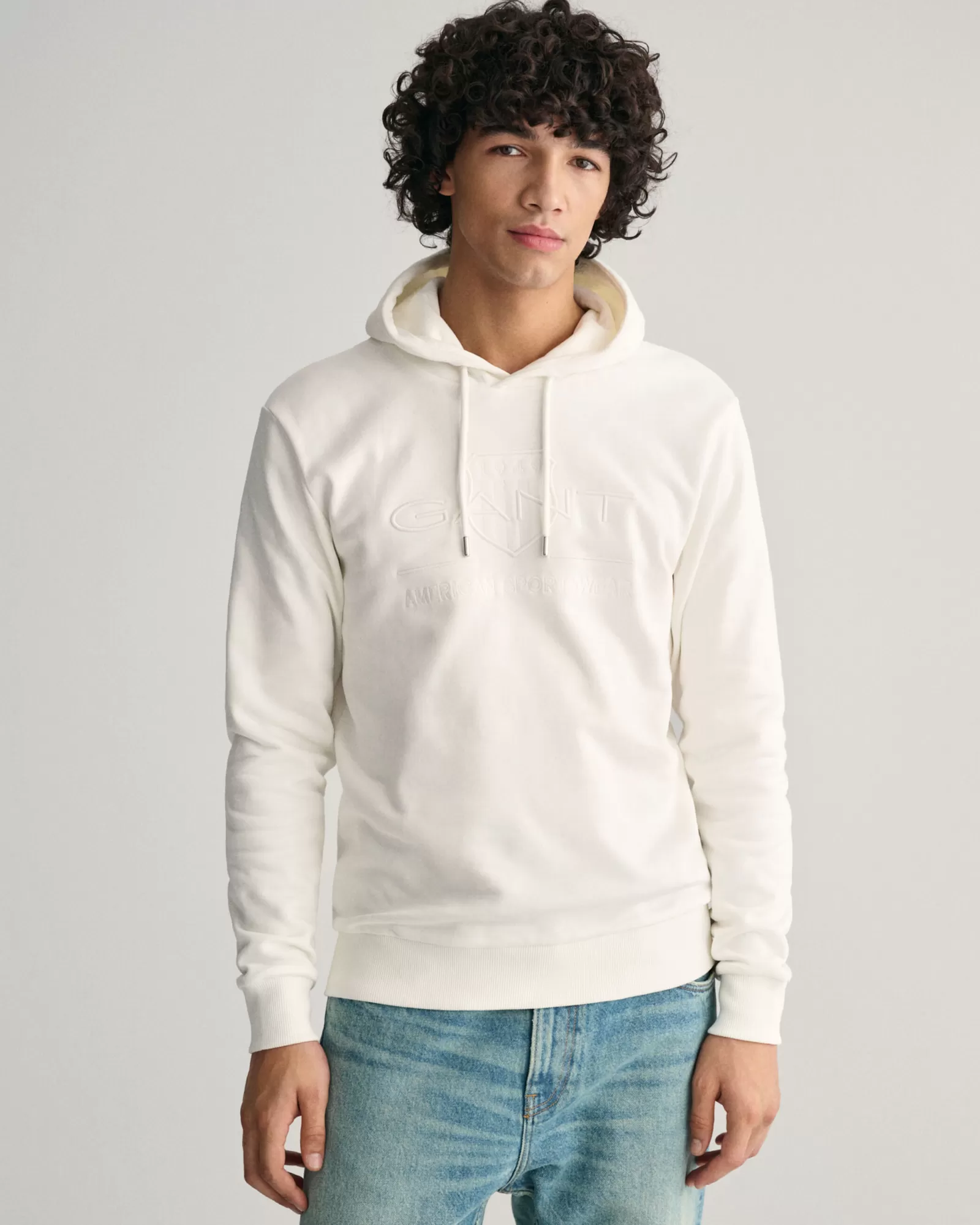 GANT Tonal Archive Shield Hoodie | Hoodies & Tröjor