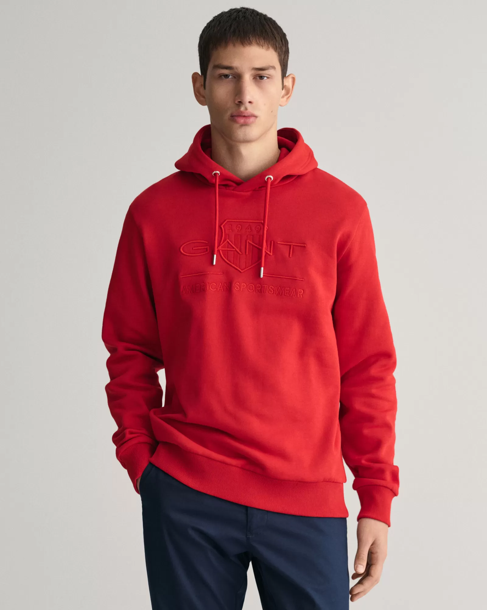 GANT Tonal Archive Shield Hoodie | Hoodies & Tröjor