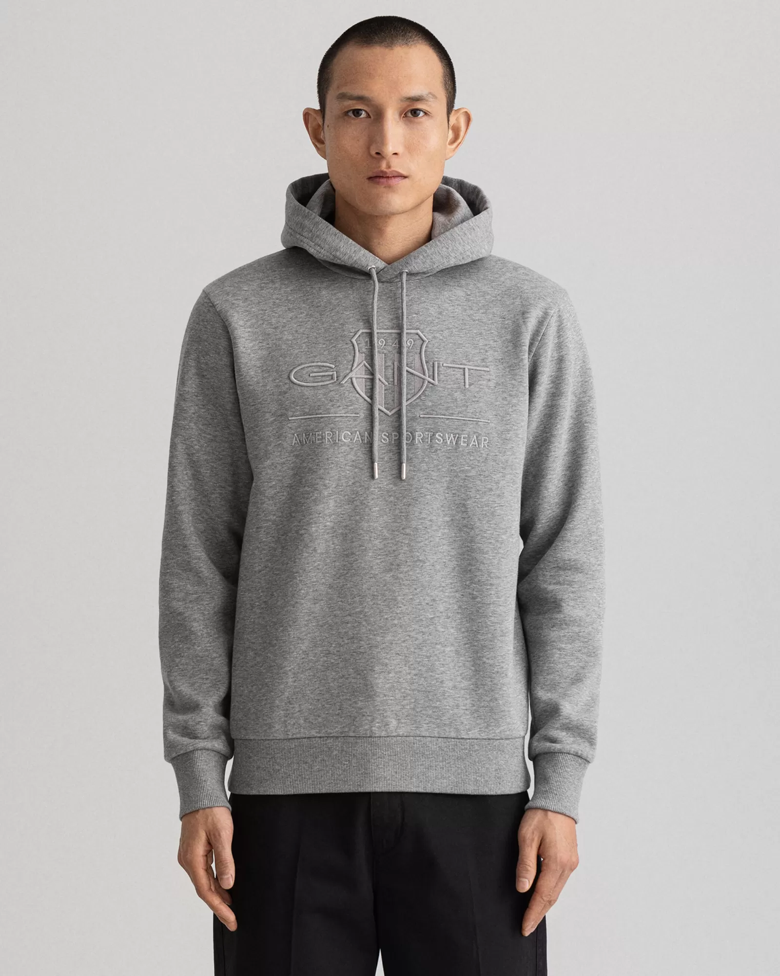 GANT Tonal Archive Shield Hoodie | Hoodies & Tröjor