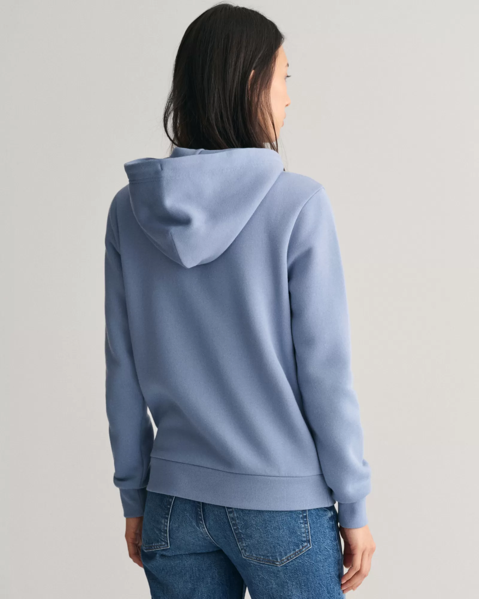 GANT Tonal Shield Zip Hoodie | Hoodies & Tröjor