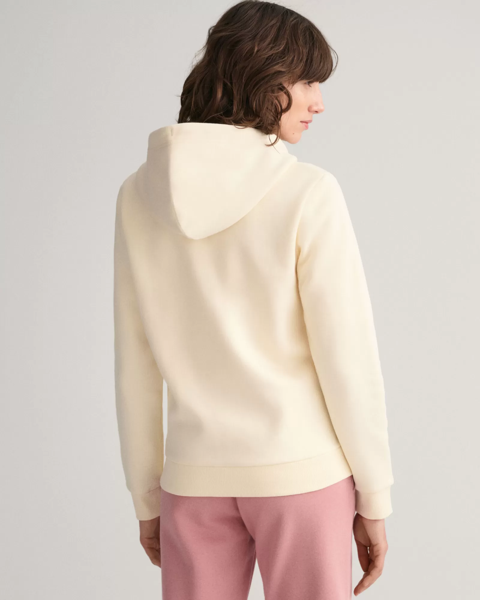 GANT Tonal Shield Zip Hoodie | Hoodies & Tröjor