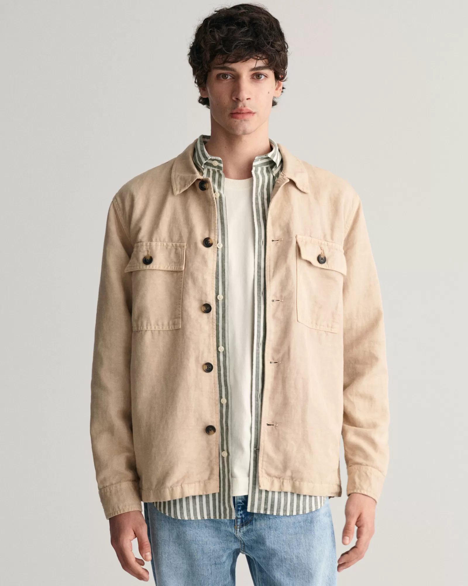 GANT Twill Overshirt | Jackor & Rockar | Skjortor