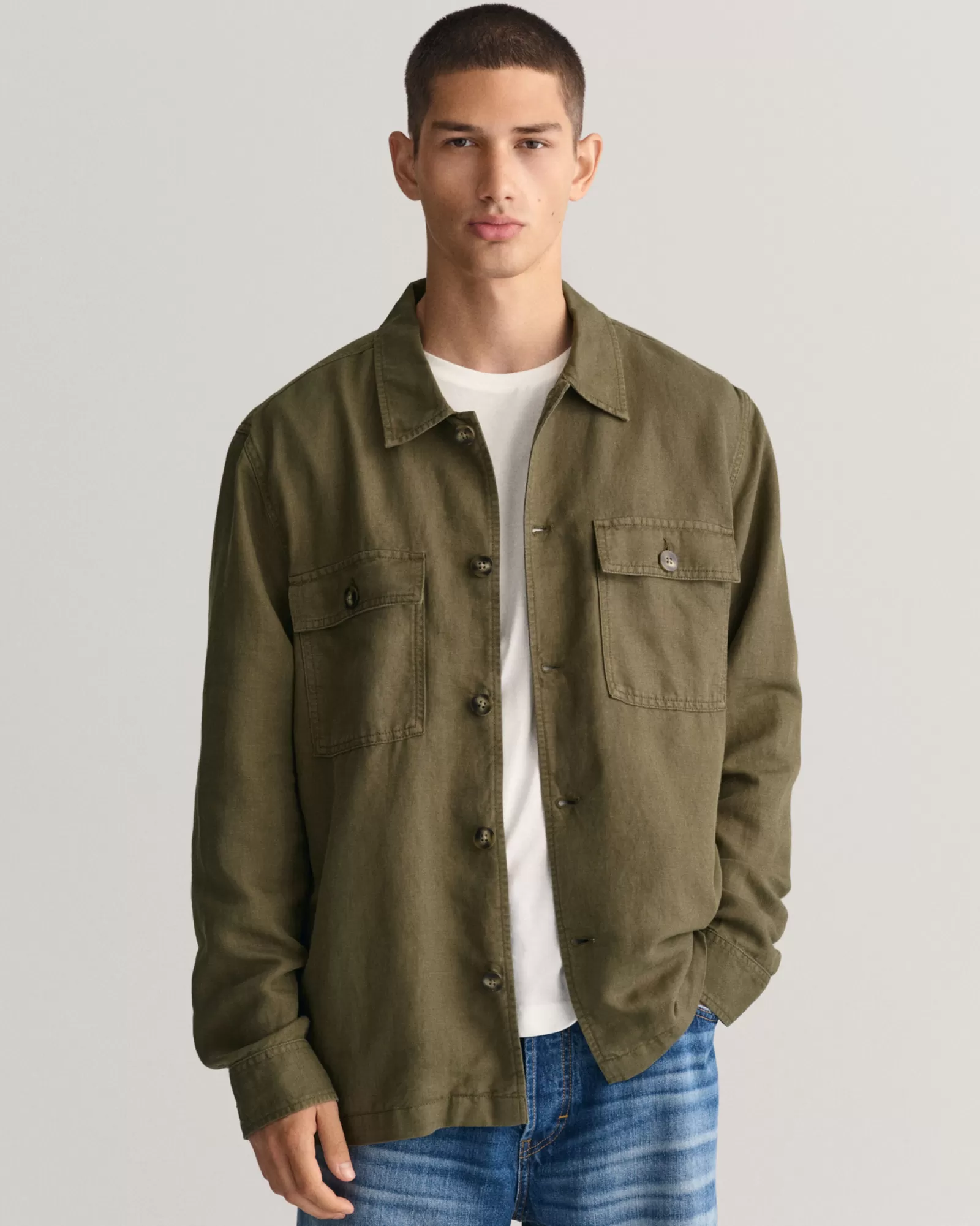 GANT Twill Overshirt | Skjortor