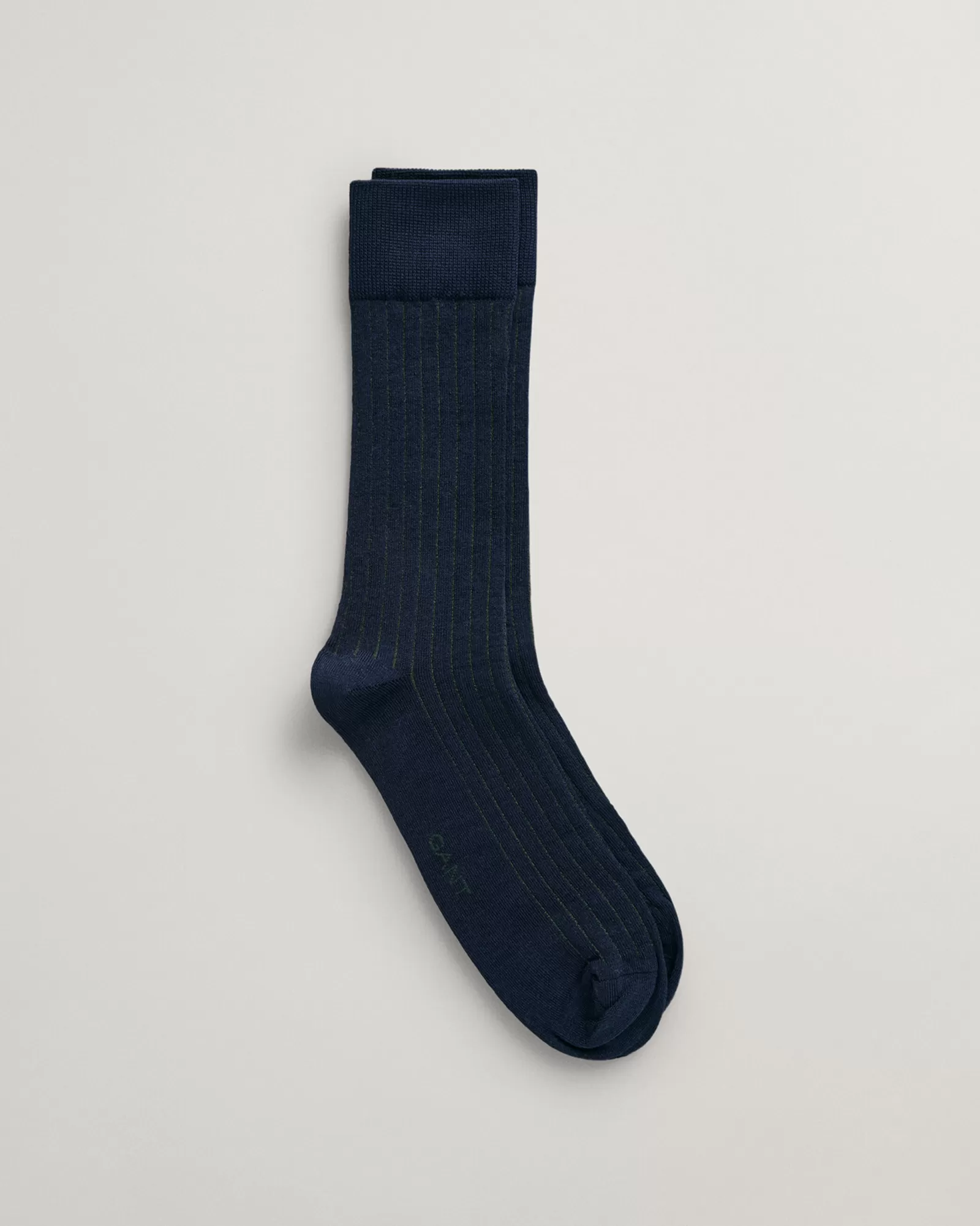 GANT Two Color Ribbed Socks | Strumpor