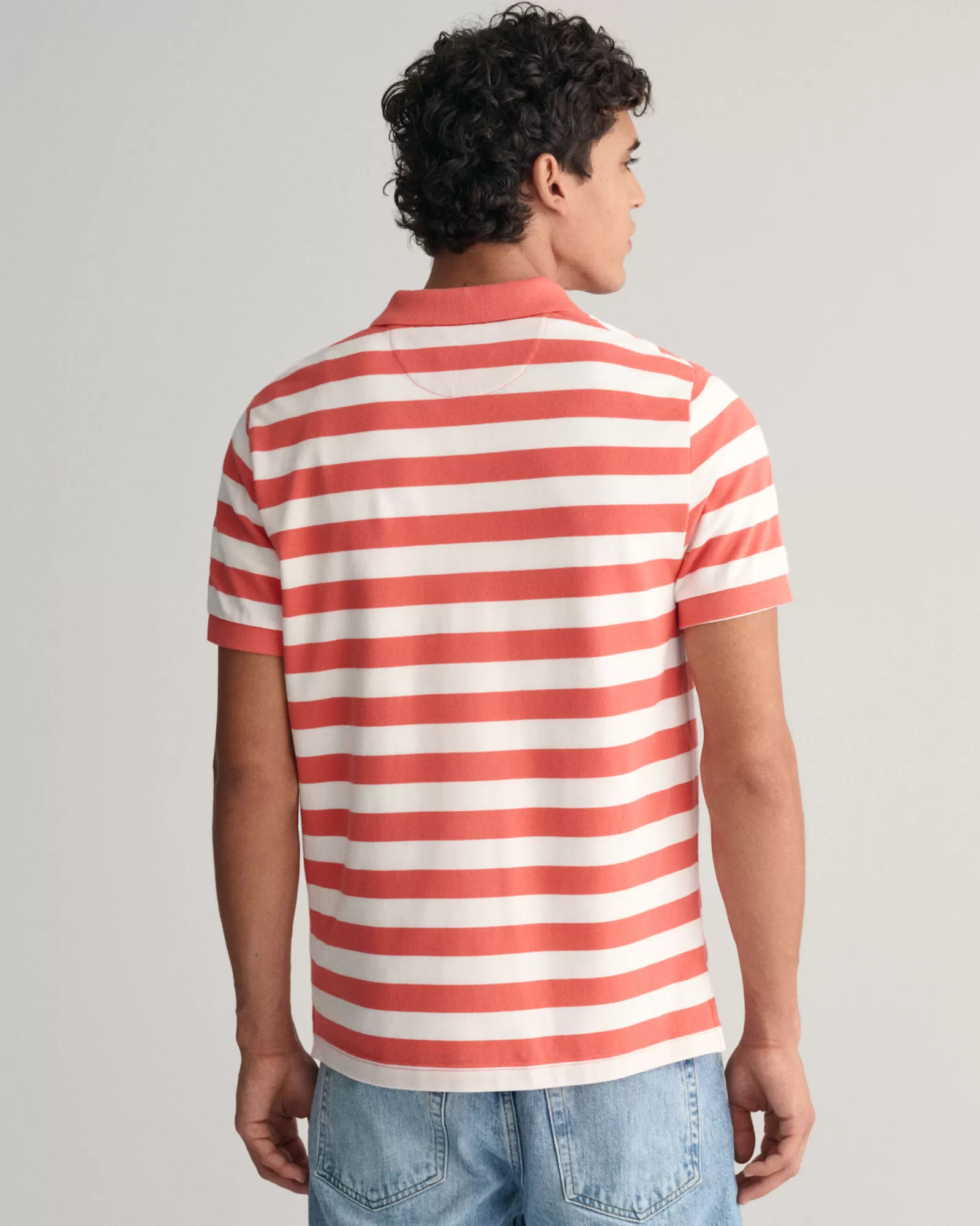 GANT Wide Striped Piqué Polo Shirt | Pikéer