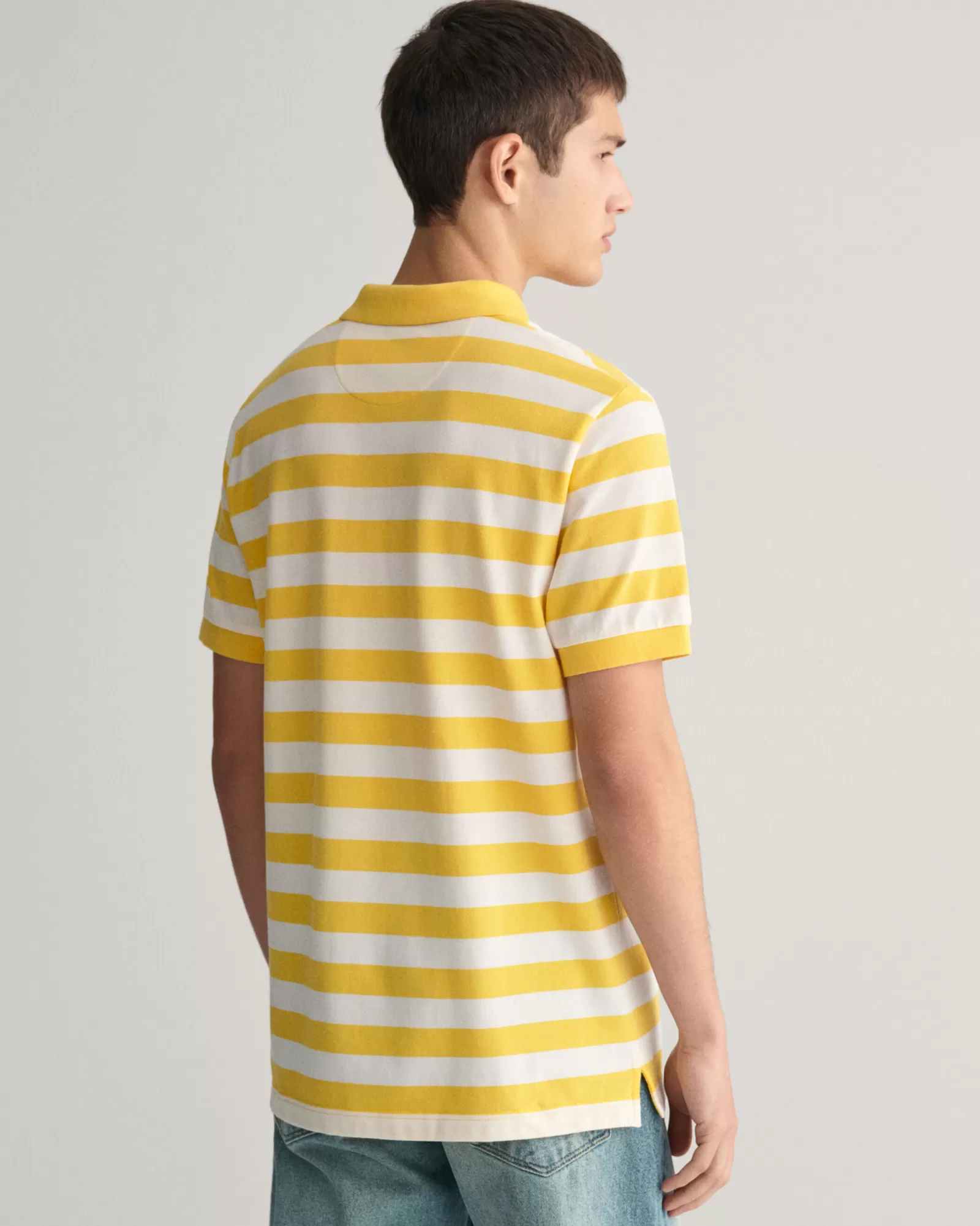 GANT Wide Striped Piqué Polo Shirt | Pikéer