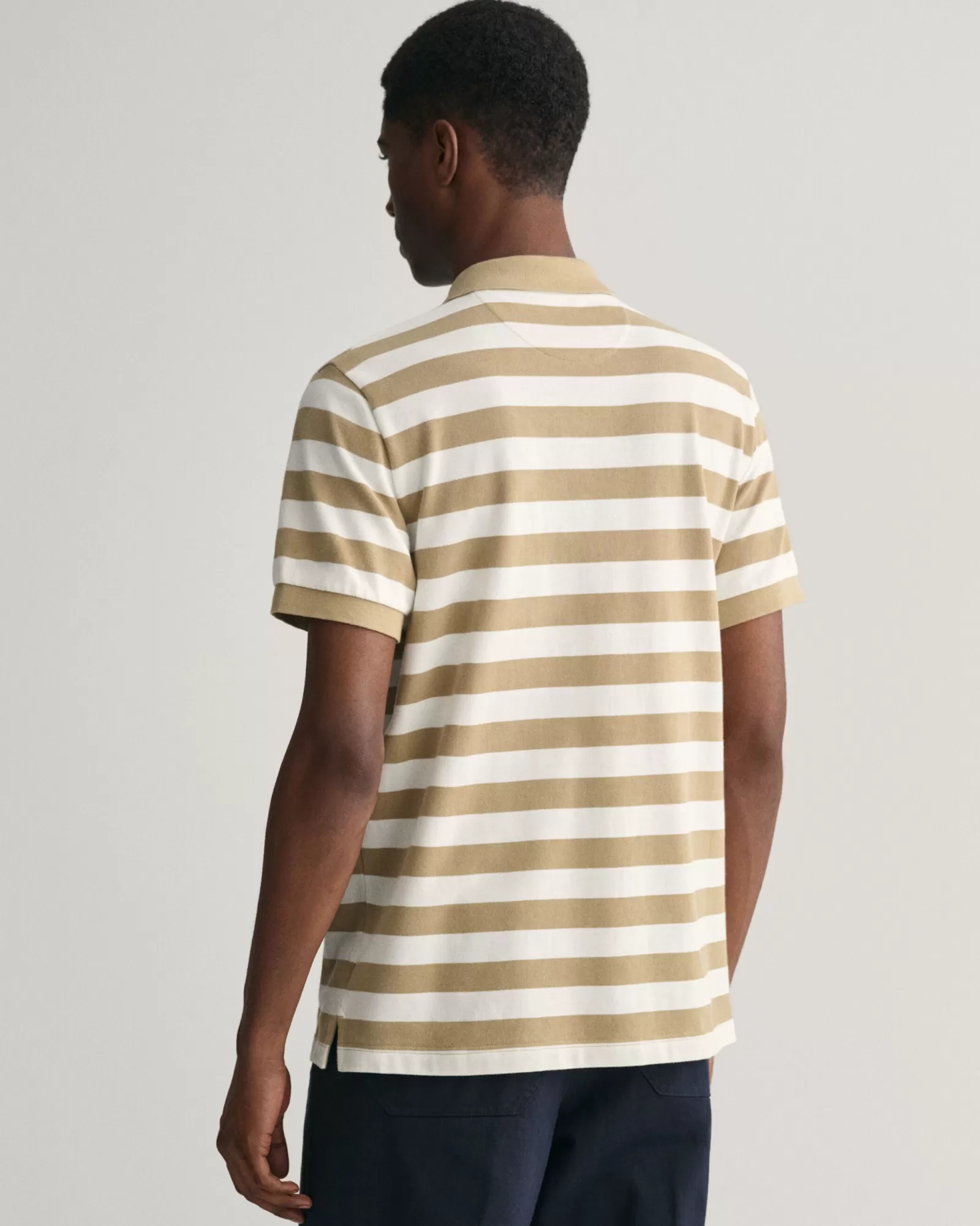 GANT Wide Striped Piqué Polo Shirt | Pikéer