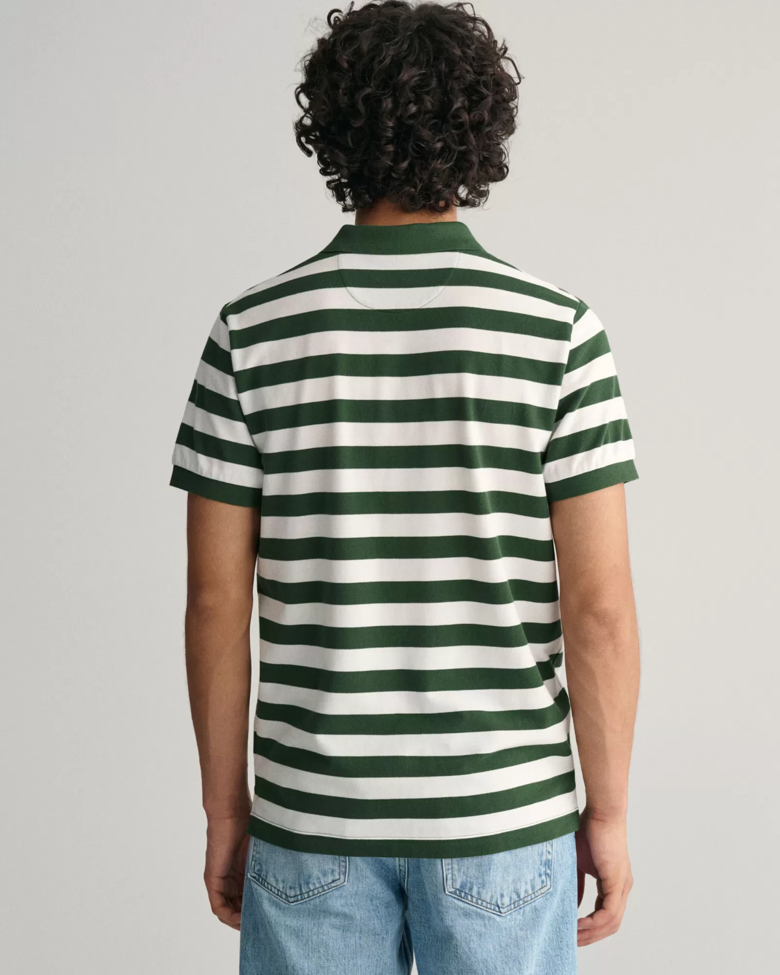 GANT Wide Striped Piqué Polo Shirt | Pikéer